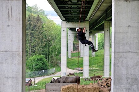 Übung Absturzsicherung