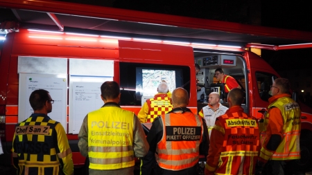 Stabsübung Stiftskirche