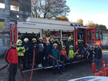 Zukunftstag bei der Feuerwehr