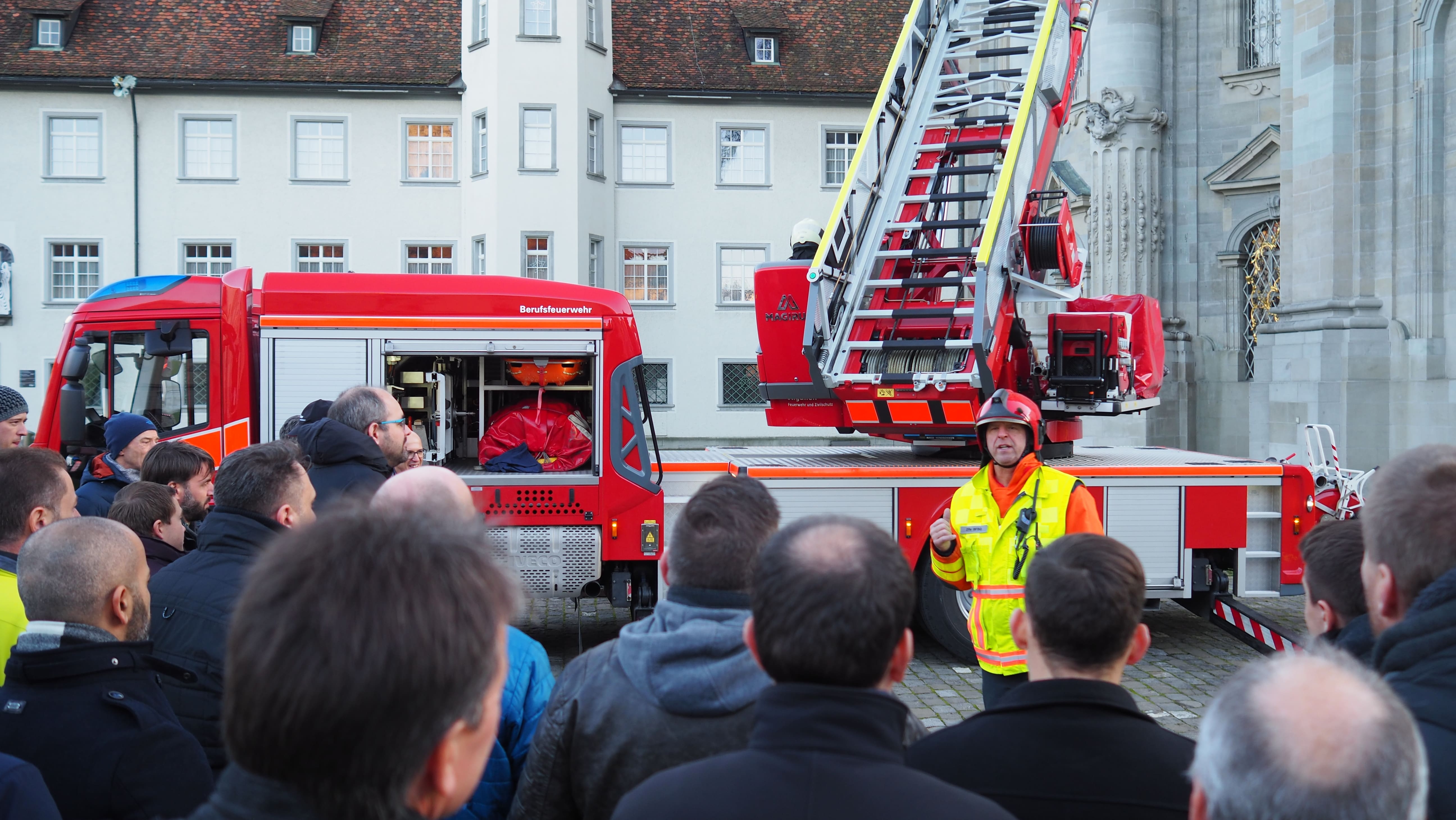 Besichtigung Dachstock Stiftskirche