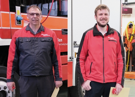 Marco Eggenberger (links) und Udo Zanvit