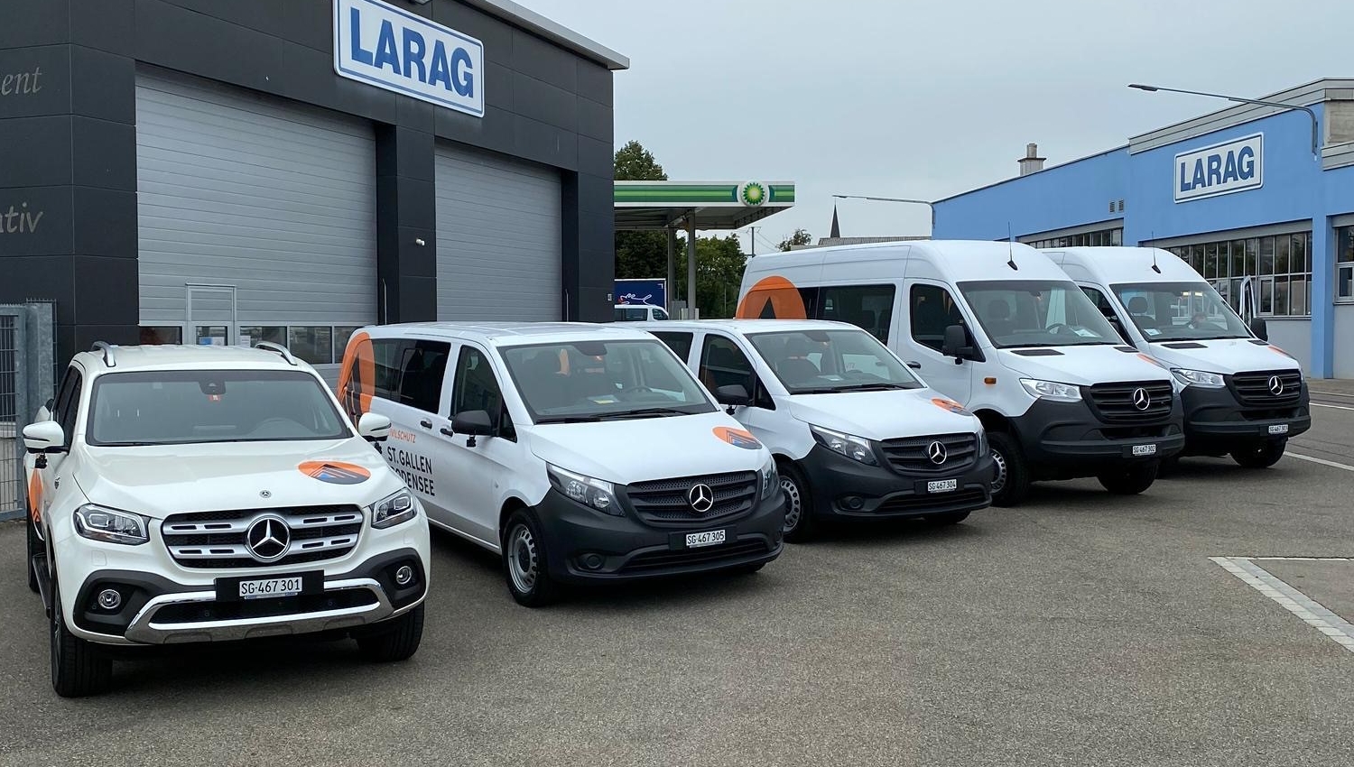 Bilder der Fahrzeuge