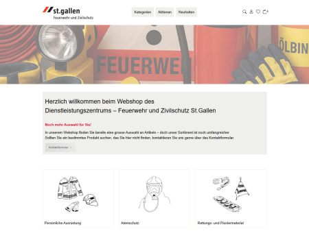 Neuer Webshop