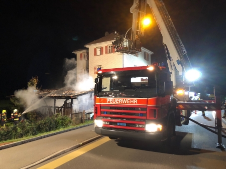 Ausleuchtung Schadenplatz