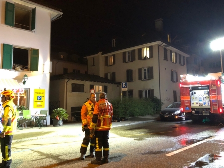 Bild vom Einsatz (Kapo SG)