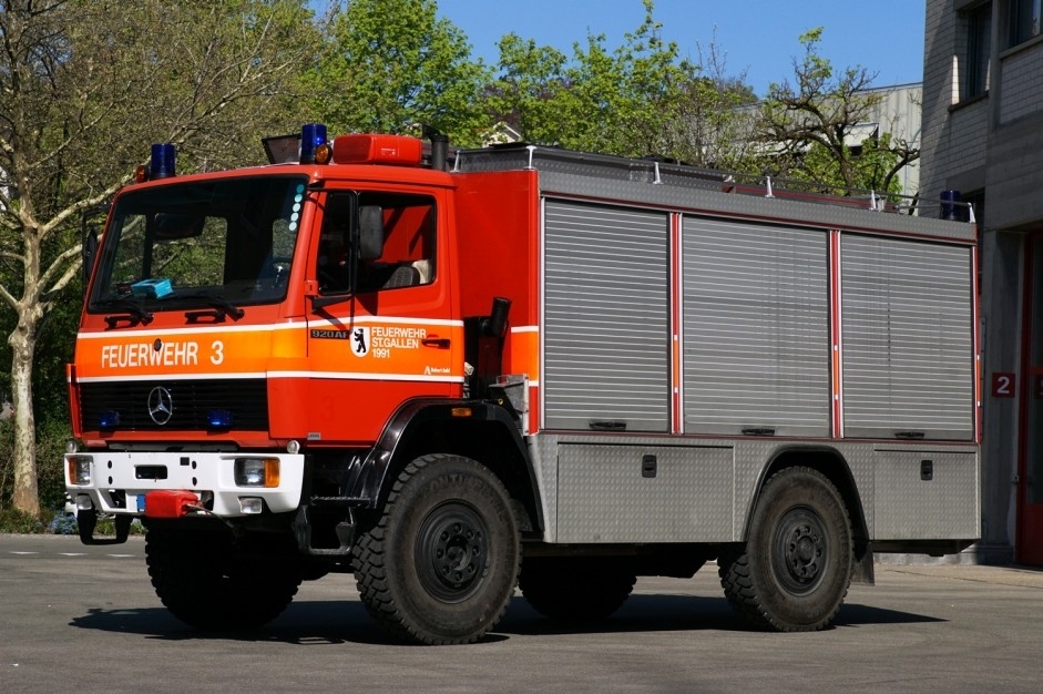Strassenrettung auf der A1