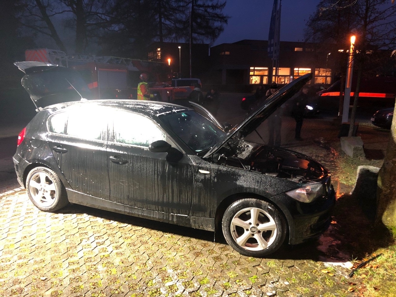 Fahrzeugbrand am Schönauweg