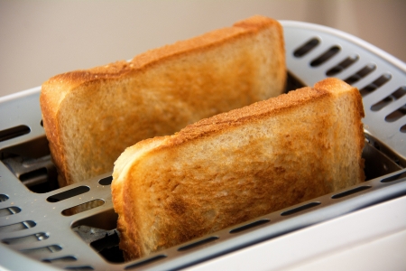 Brot in Toaster