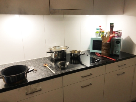 Bild vom Küchenbrand