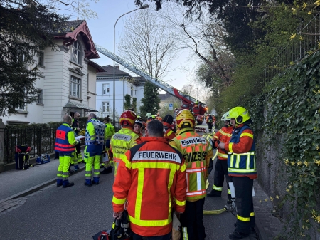 Brand in Estrich