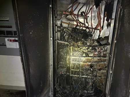 Brand in Fabrikgebäude