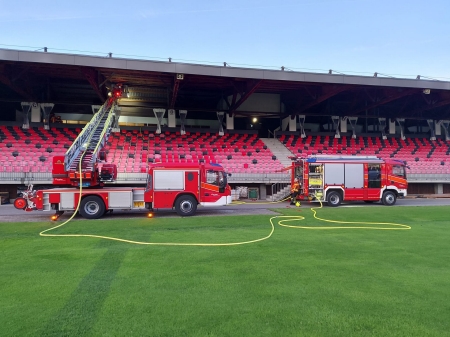 Brand einer Photovoltaikanlage
